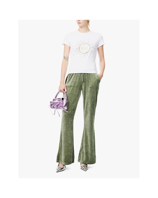 Green juicy couture tracksuit bottoms new arrivals