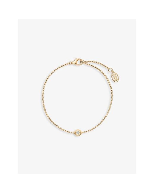 Cartier White D'Amour 18Ct And 0.13Ct Diamond Bracelet