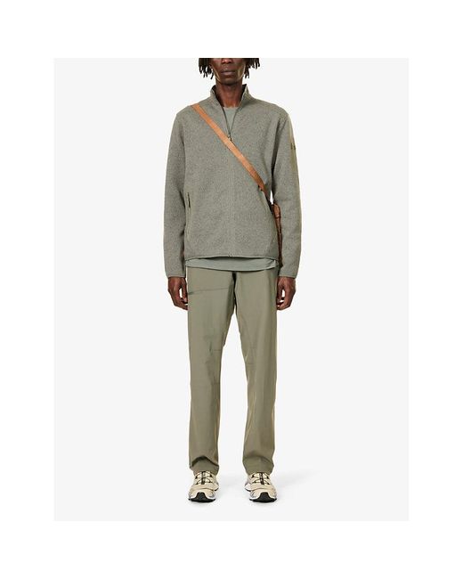 Arc'teryx Green Gamma Logo-embroidered Regular-fit Straight-leg Stretch-woven Trousers for men