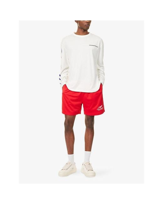Cole Buxton International Embroidered Mesh Shorts for men