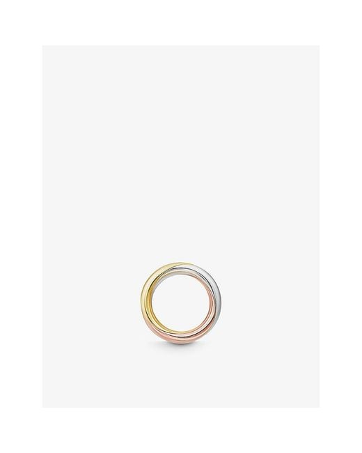 Cartier Metallic Trinity De Medium 18Ct, Rose, - And 1.54Ct Brilliant-Cut Diamond Ring