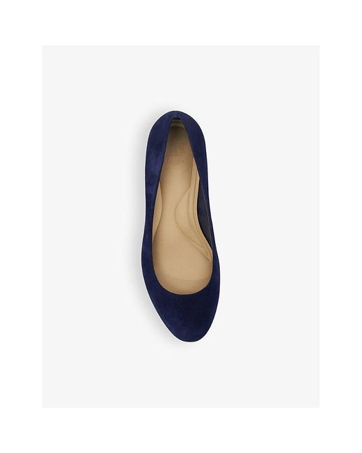 Dune Blue Vy Suede Bracket Courts