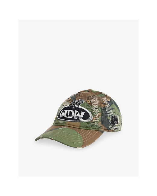 Who Decides War Green Dale Cotton Baseball Cap for men