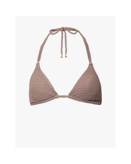 Cheap Monday Multicolor Hanalei Triangle Bikini Top