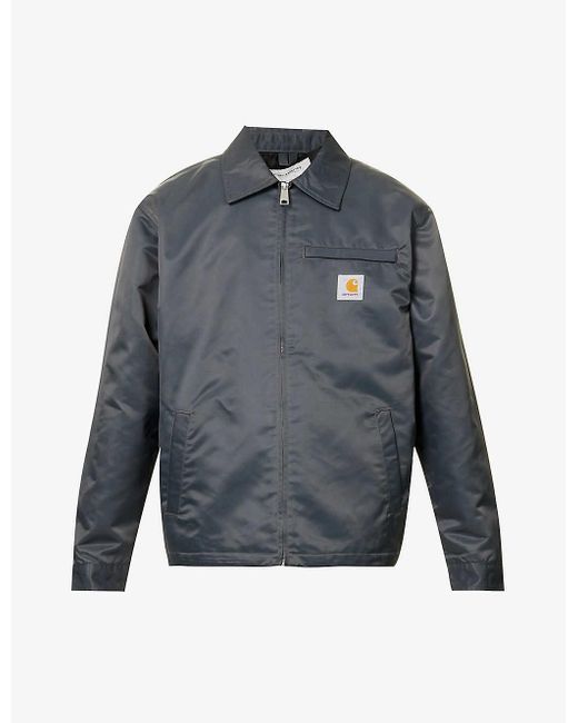 Carhartt WIP Blue Manual Brand-patch Shell Jacket for men