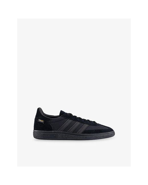 Adidas Blue Handball Spezial Suede And Mesh Trainers for men
