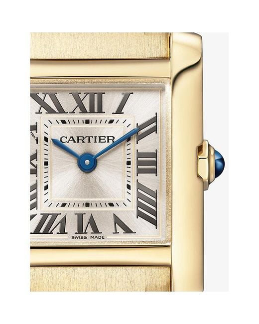 Cartier Metallic Crwgta0114 Tank Française Small 18Ct- Quartz Watch