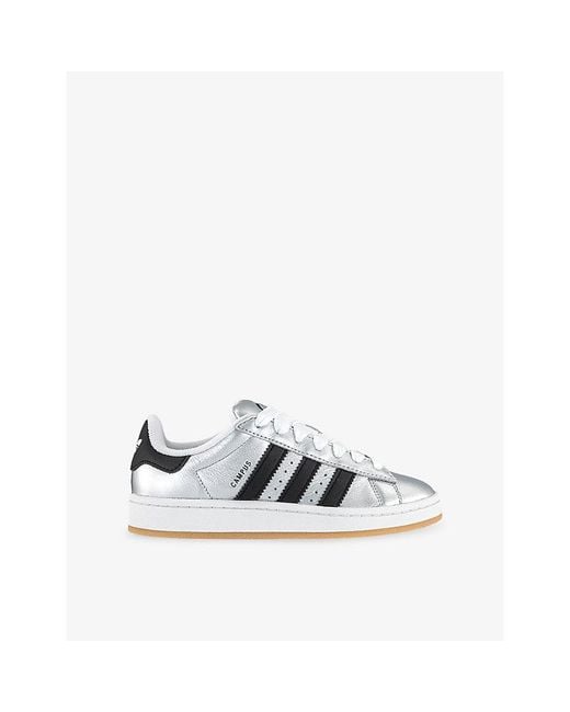 adidas gazelle silver green womens Women's Originals Campus 00s 