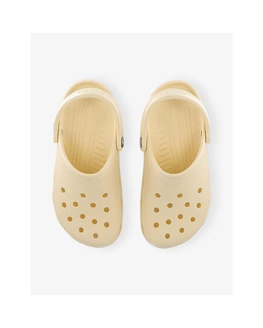 CROCSTM Natural Classic Rubber Clogs