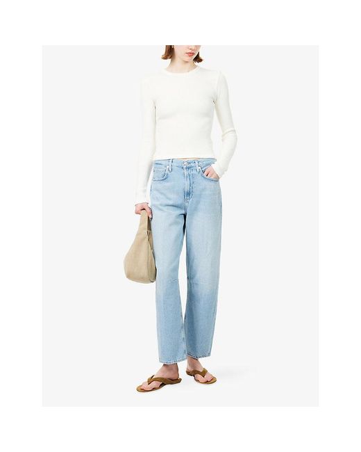 Citizens of Humanity Blue Miro Relaxed Denim Jeans