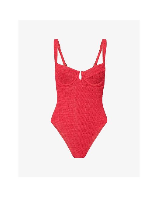 Cheap Monday Clovelly Wired-Cup Crinkle Swimsuit