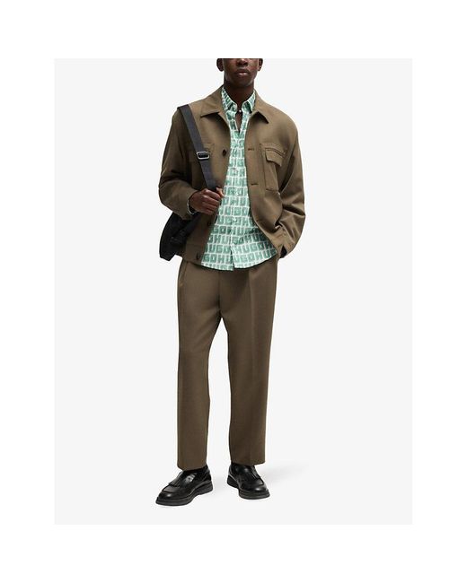 HUGO Green Slim-Fit Shirt for men