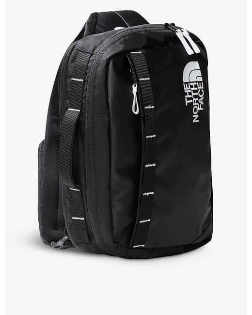 The North Face Black Base Camp Voyager Sling Recycled-polyester Backpack