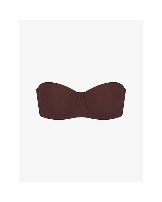 Skims Purple Fits Everybody Strapless Bra