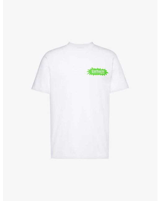Carhartt White Bam Graphic-print Organic Cotton-jersey T-shirt X for men