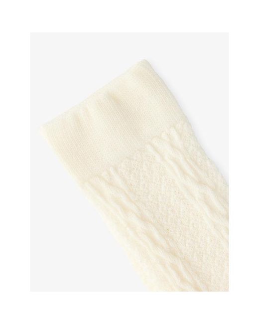 Falke Natural Declivity Knee-High Wool-Blend Socks