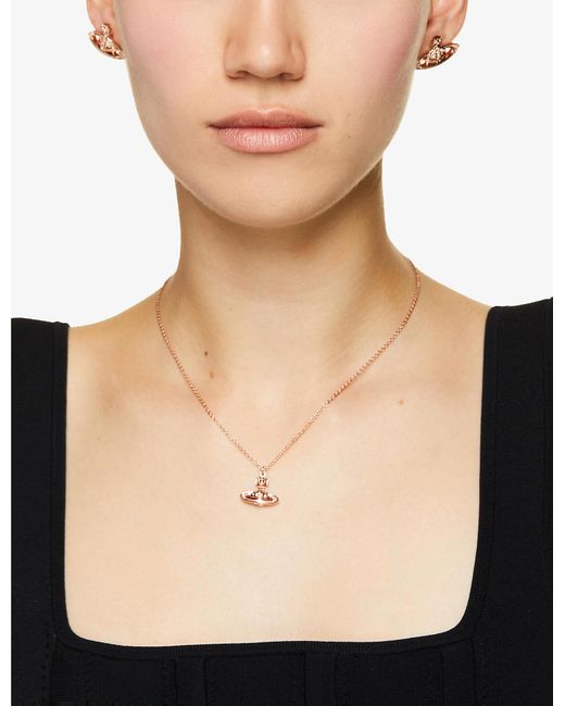 Small vivienne westwood necklace discount