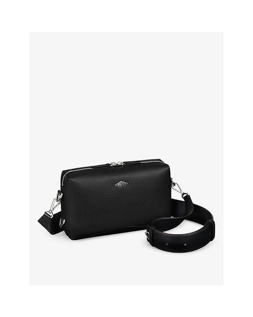 Cartier ショルダーバッグ Cartier Losange Cartier Losange Leather Shoulder Bag in Black | Lyst