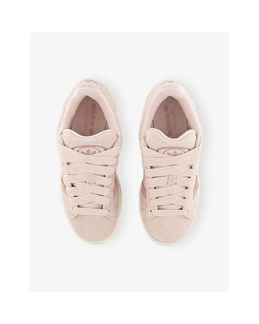 Adidas Pink Campus 00S Suede Trainers