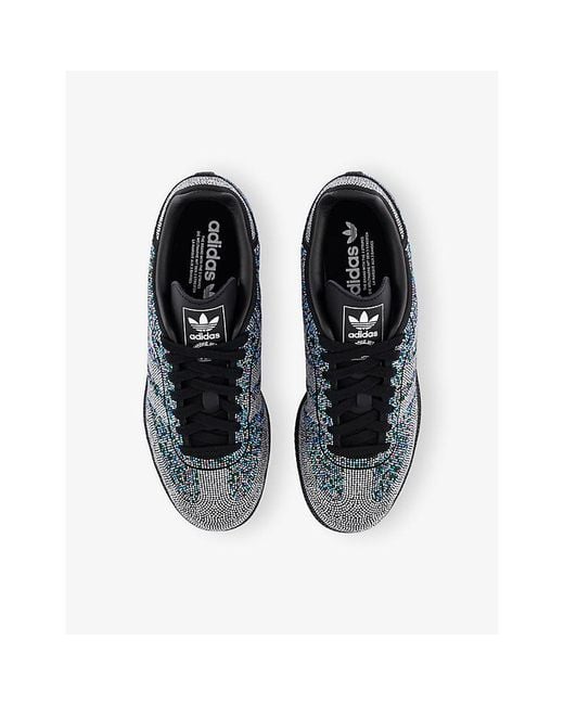 adidas Samba Og Rhinestone-Embellished Trainers in Blue | Lyst