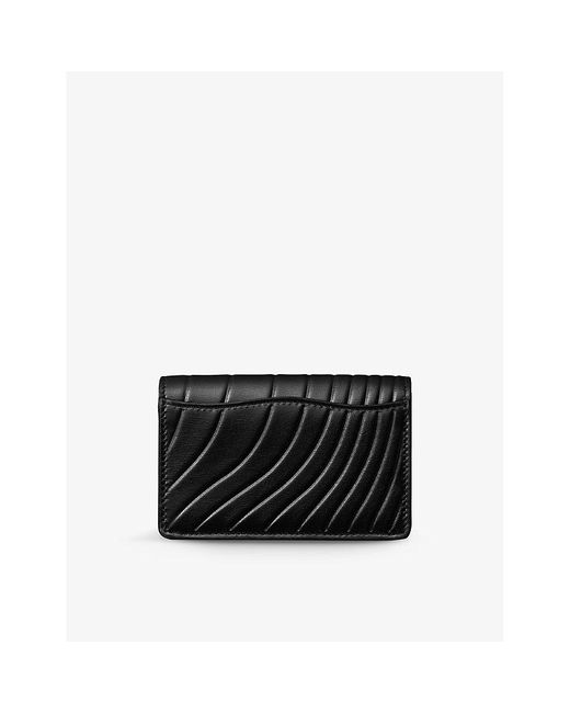 Cartier Black Panthère De Mini Leather Wallet