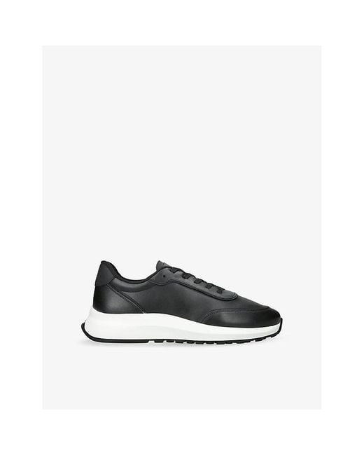 Arne Black Runner Low-Top Trainers for men
