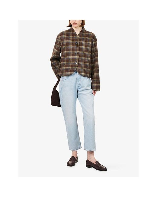 Citizens of Humanity Blue Winslow Boyfriend Denim Jeans
