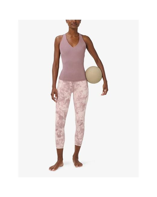 Sweaty Betty Pink Super Soft 7/8 Yoga Leggings
