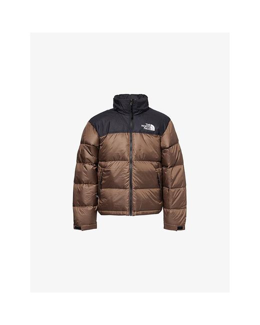 The North Face Brown 1996 Retro Nuptse Shell-Down Jacket for men