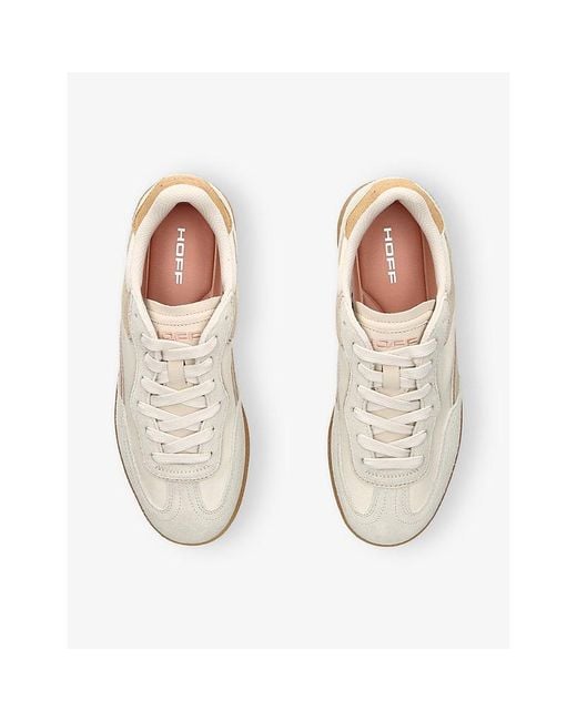 HOFF Natural Park Suede And Shell Trainers