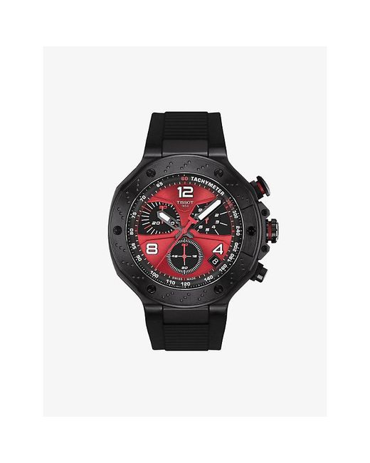 Tissot Black T-Race Motogp 2026 Stainless-Steel Quartz Watch 45Mm for men