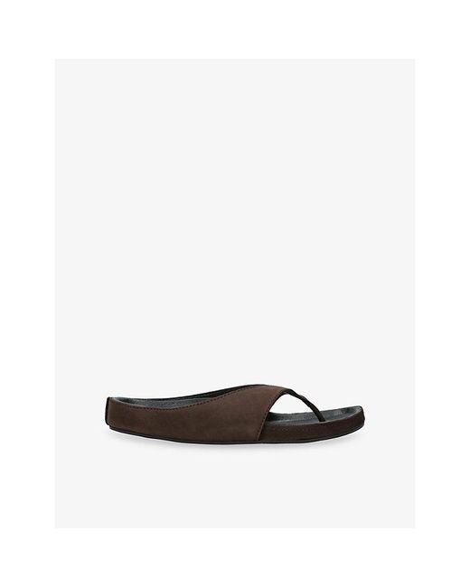 Jude Brown Yaga Suede Sandals