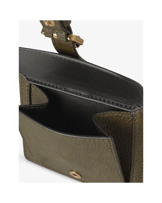 Mulberry Green Roxanne Square Leather Wallet