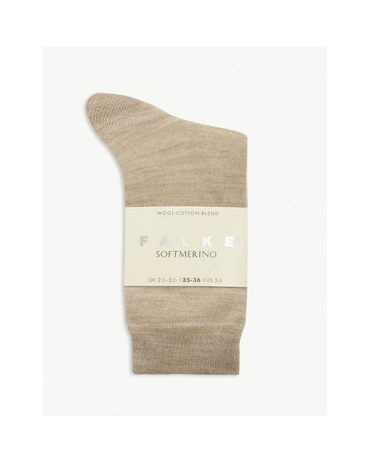 Falke Natural High-Rise Wool Socks
