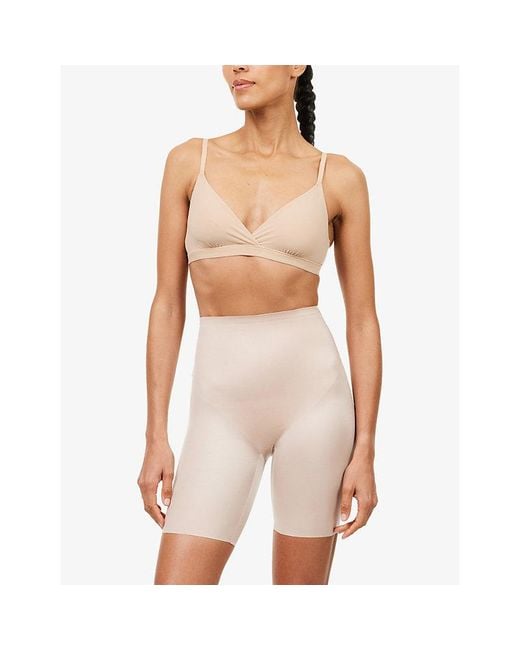 Spanx Natural Shape Suit Your Fancy Low-Back Mid-Thigh Shorts