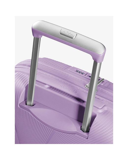 American Tourister Purple Starvibe Expandable Four-wheel Suitcase