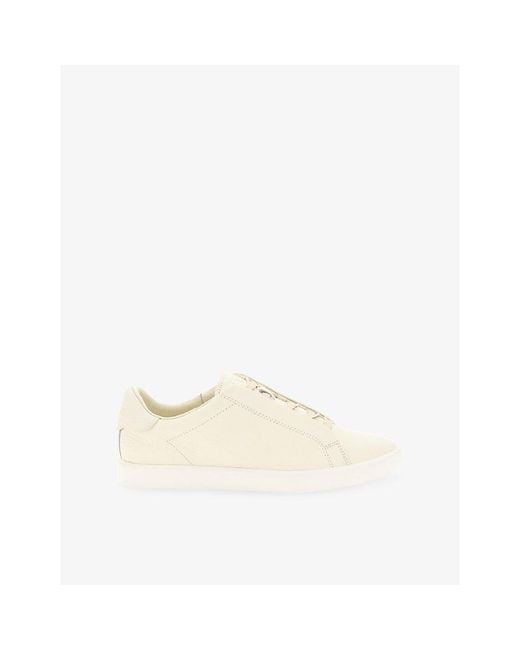 Boggi Natural Essence Leather Trainers for men