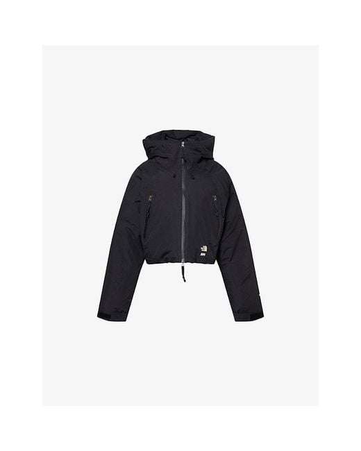 The North Face Black X Skims Cropped Shell-Down Jacket