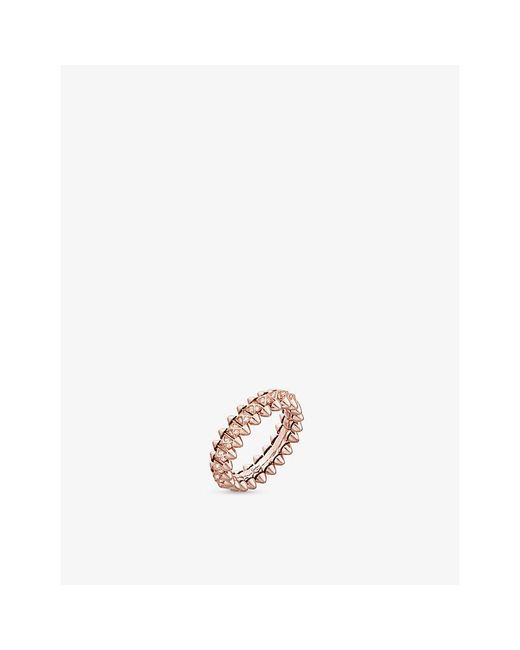 Cartier White Clash De 18Ct Rose- And 0.31Ct Brilliant-Cut Diamond Ring
