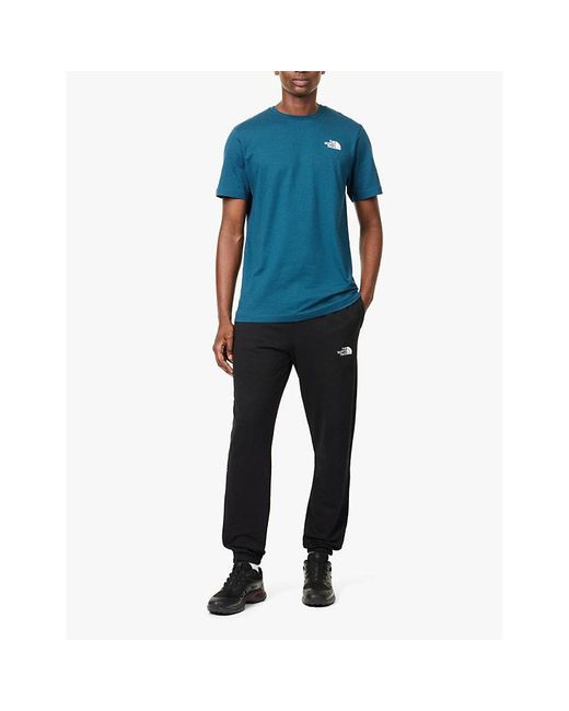 The North Face Redbox Celebration Relaxed Fit Cotton T Shirt in Blue for Men Lyst