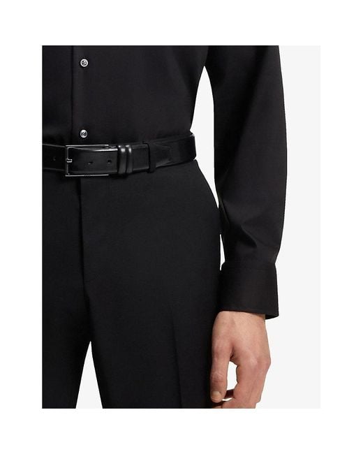 Boss Black Branded Leather Belt for men