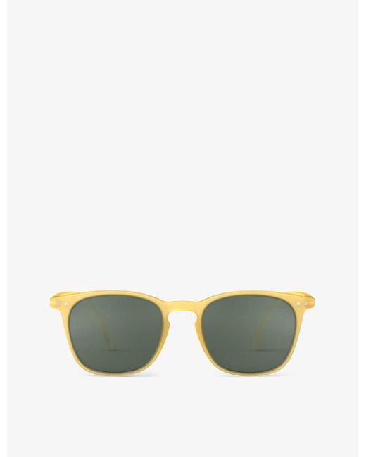 Izipizi Green #e Square-frame Acetate Sunglasses