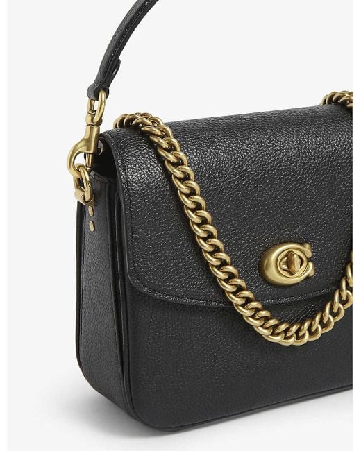 COACH Cassie 19 Leather Crossbody Bag in Black Lyst