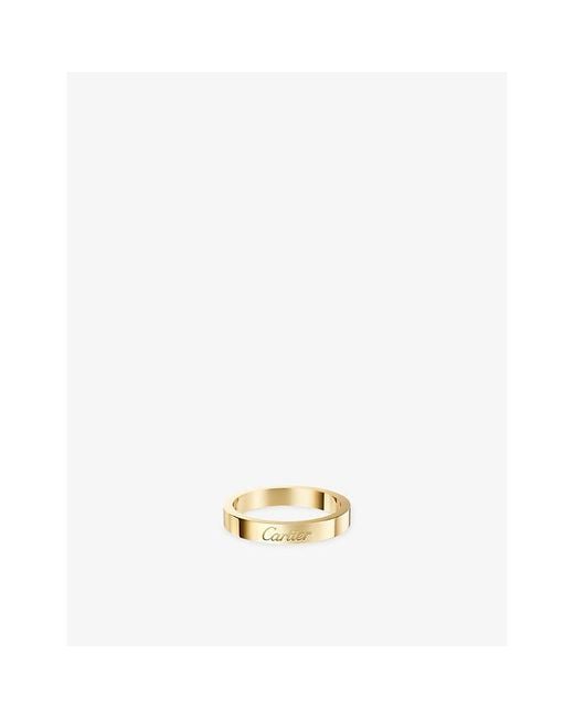 Cartier Metallic C De 3Mm 18Ct- Wedding Ring for men
