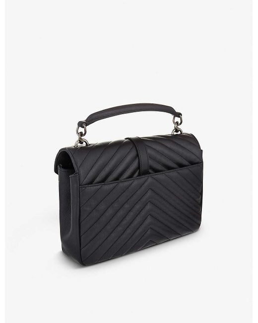 ysl monogram college medium shoulder bag