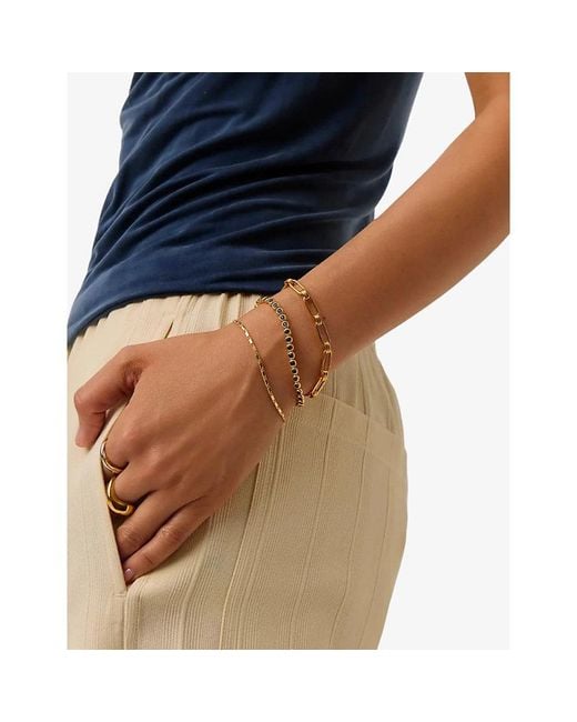 Missoma Metallic Lucy Williams 18Ct- Vermeil Chain Bracelet