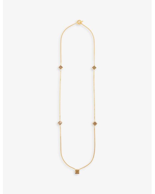 Loewe Metallic Sautoir 24ct Yellow-gold Plated Sterling Silver Necklace