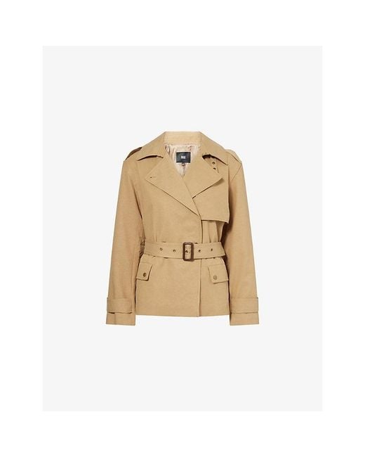 PAIGE Natural Orsina Cotton-Blend Jacket