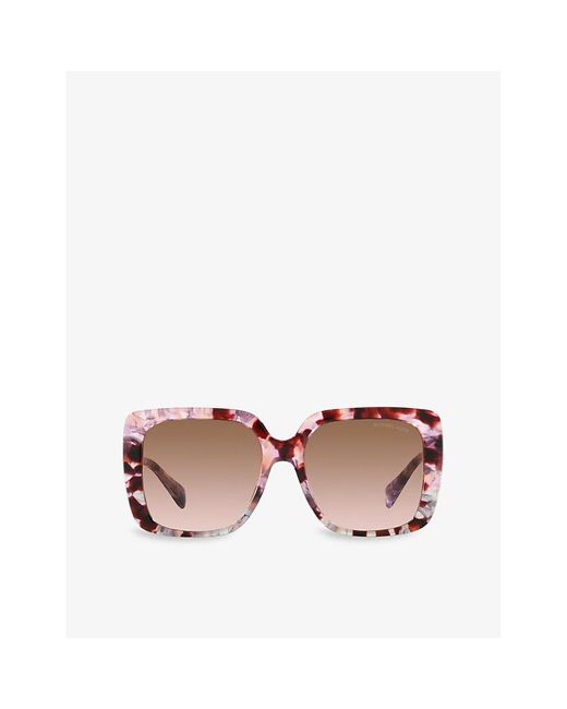 Michael Kors Pink Mk Mallorca Sunglasses