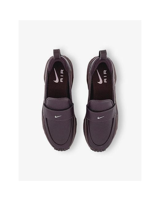 Nike Purple Air Max Phenomena Leather Loafers